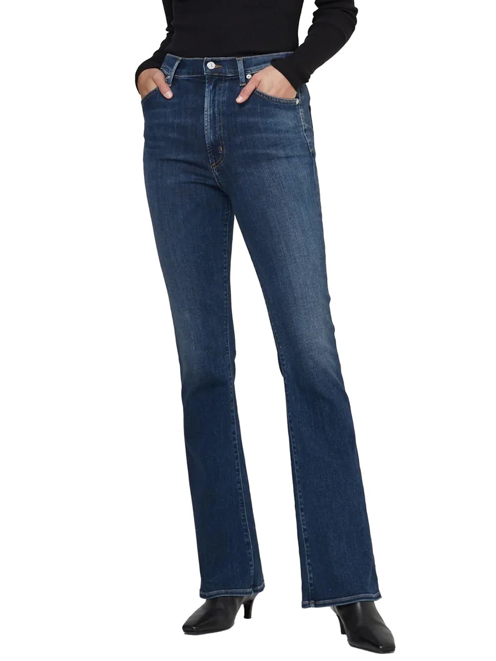 Citizens of Humanity Lilah High Rise Bootcut Jeans — Morella Wash, Size 30